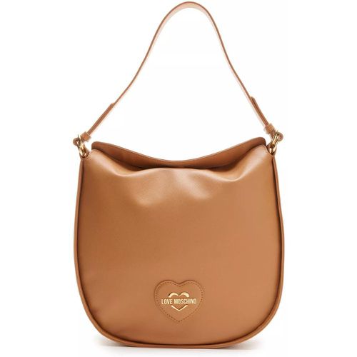 Hobo Bags - Saffiano damen Schultertasche - Gr. unisize - in - für Damen - Love Moschino - Modalova