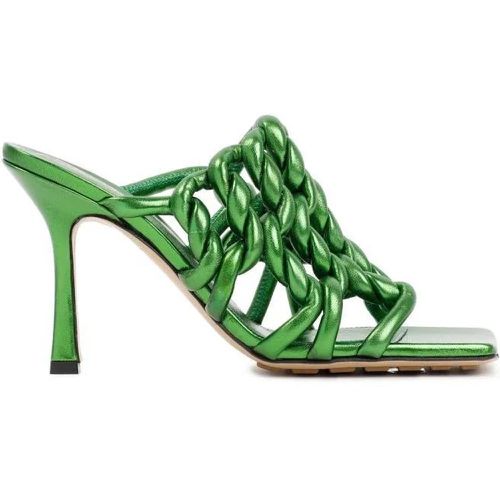 Sandalen & Sandaletten - Green Stretch Mules - Gr. 39 (EU) - in - für Damen - Bottega Veneta - Modalova