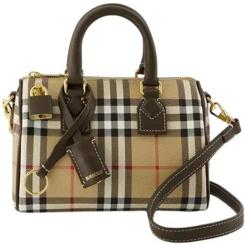 Crossbody Bags - Bowling Mini Purse - Cotton - Brown - Gr. unisize - in - für Damen - Burberry - Modalova