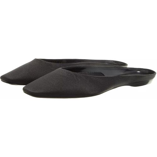 Slipper & Pantoletten - Lido Slippers Made Of Satin Crepe - Gr. 36 (EU) - in - für Damen - Saint Laurent - Modalova