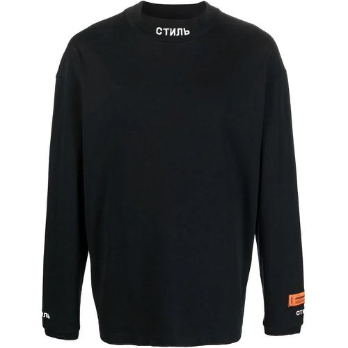 Ctnmb Logo Turtleneck T-shirt - Größe M - Heron Preston - Modalova