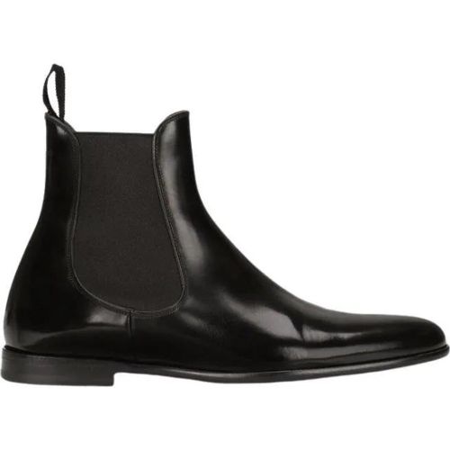 Stiefel - Chelsea Leather Boots - Gr. 40 (EU) - in - für Damen - Dolce&Gabbana - Modalova