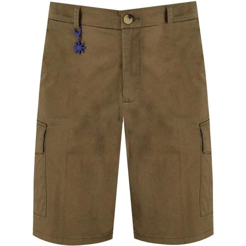 MNILITÄRGRÜNE CARGO BERMUDASHORTS - Größe XL - grün - Manuel Ritz - Modalova