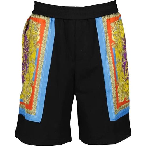 Barocco Goddess Night Print Shorts - Größe L - Versace - Modalova