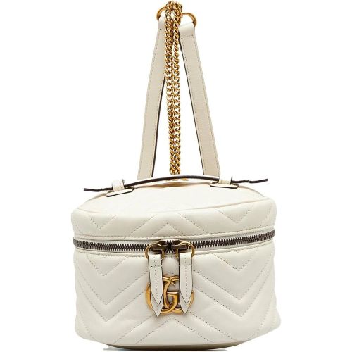 Rucksäcke - 2000-2015 Mini GG Marmont Matelasse Leather Round - Gr. unisize - in - für Damen - Gucci - Modalova