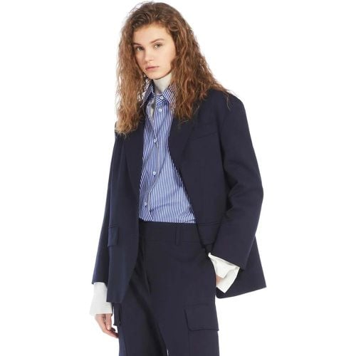 MAX MARA WEEKEND QUADRO BLAUER EINREIHIGER BLAZER - Größe 42 - blau - WEEKEND Max Mara - Modalova