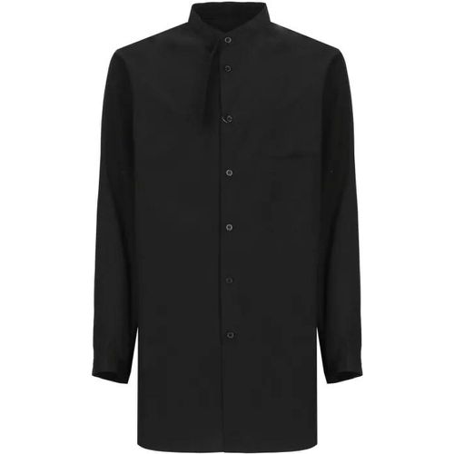 Cotton Shirt - Größe M - black - Yohji Yamamoto - Modalova