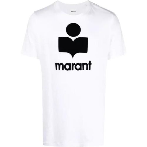 Karman T-Shirt White/Black - Größe M - white - Isabel marant - Modalova
