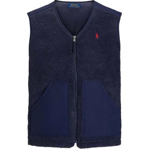 Hi-pile Fleece Vest Jacket - Größe M - Ralph Lauren - Modalova