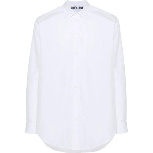 Shirts White - Größe 39 - Moschino - Modalova