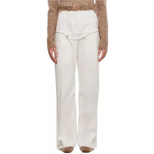 Le Pantalon Criollo Viscose Trousers - Größe 40 - white - Jacquemus - Modalova