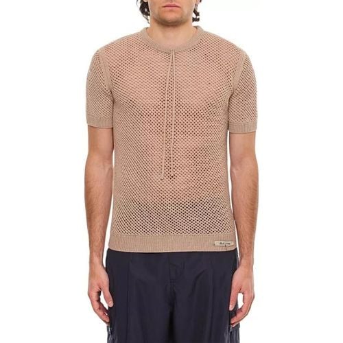 Herb Dyed Knit T-Shirt - Größe 46 - Fendi - Modalova