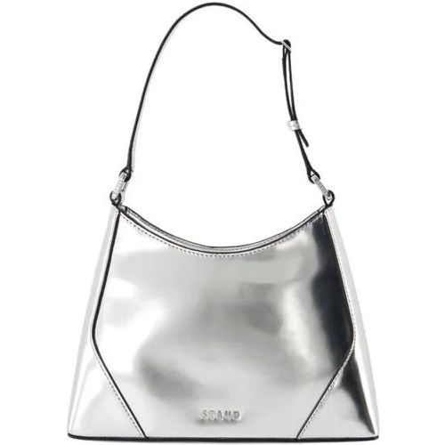 Shopper - Linda Shoulder Bag - Leather - Silver - für Damen - Staud - Modalova