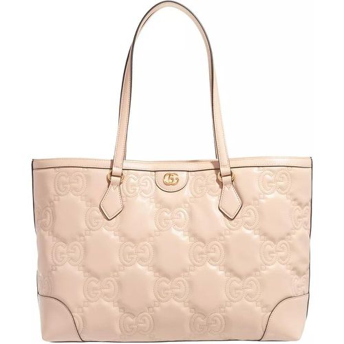Shopper - GG Shopping Bag Leather - Gr. unisize - in Gold - für Damen - Gucci - Modalova