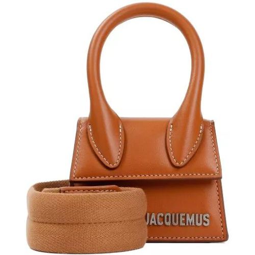 Shopper - Light Brown Leather Le Chiquito Homme Bag - Gr. unisize - in - für Damen - Jacquemus - Modalova