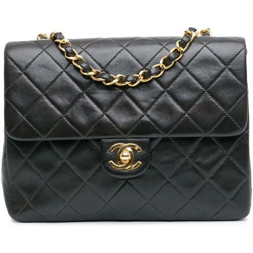 Totes & Shopper - Square Classic Quilted Lambskin Flap - Gr. unisize - in - für Damen - Chanel - Modalova