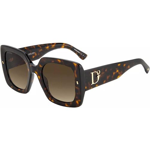 Sonnenbrille - D2 0063/S - Gr. unisize - in Braun - für Damen - Dsquared2 - Modalova