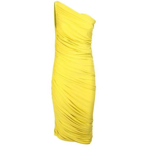 Yellow One-Shoulder Dress - Größe L - multi - Norma Kamali - Modalova