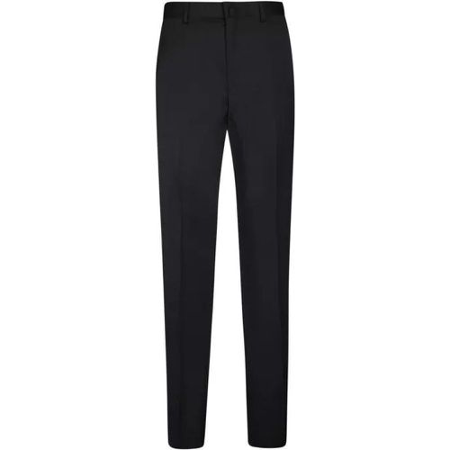 Tailored-Cut Tuxedo Pants Made From Wool - Größe 46 - black - Lanvin - Modalova