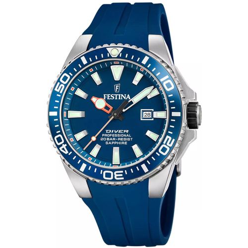 Uhren - The Originals herren Uhr Blau F20664/1 - Gr. unisize - in Hellblau - für Damen - Festina - Modalova