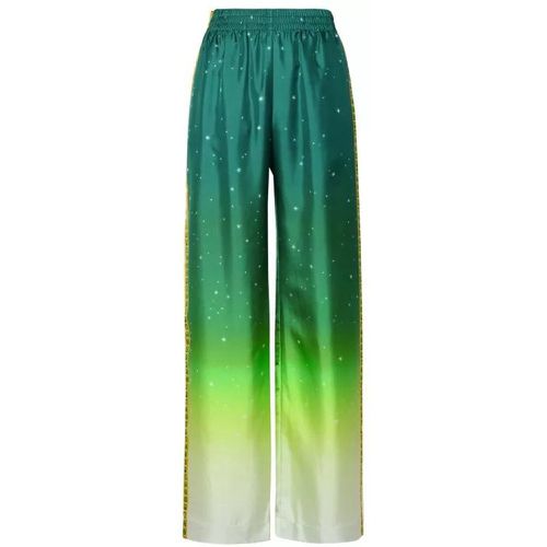 Joyaux D'afrique' Pants In Green Silk - Größe 36 - green - Casablanca - Modalova