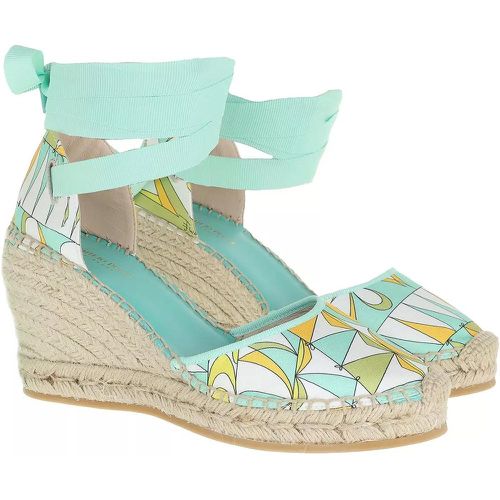 Sandalen - Wedges Techno Twill - Gr. 40 (EU) - in - für Damen - EMILIO PUCCI - Modalova