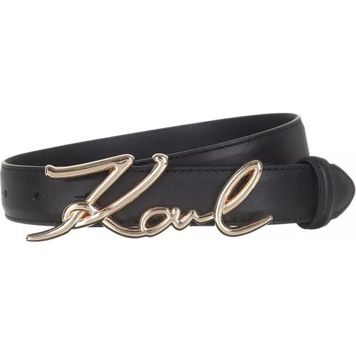 Gürtel - K/Signature Belt - Gr. L - in - für Damen - Karl Lagerfeld - Modalova