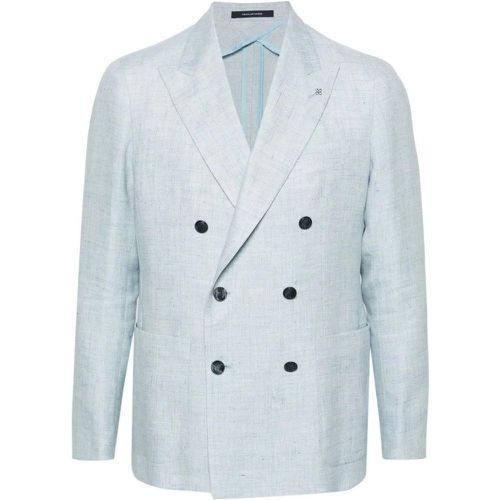 Light Blue Montecarlo Blazer - Größe 48 - Tagliatore - Modalova