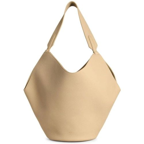 Totes & Shopper - Small 'Lotus' Ivory Leather Bag - Gr. unisize - in - für Damen - Khaite - Modalova