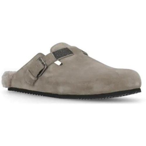 Loafers & Ballerinas - Suede Leather Sabot - Gr. 38 (EU) - in - für Damen - BRUNELLO CUCINELLI - Modalova