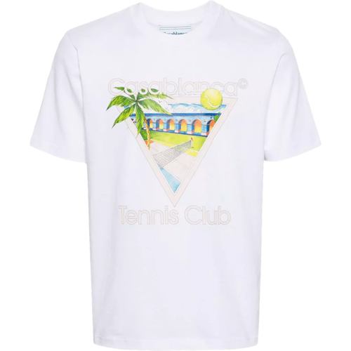 T-Shirt Tennis Club Icon - Größe S - multi - Casablanca - Modalova