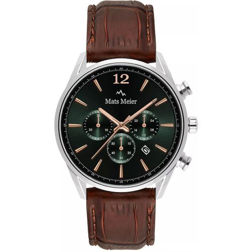 Uhren - Grand Cornier herren Uhr Braun MM00121 - Gr. unisize - in Silber - für Damen - Mats Meier - Modalova