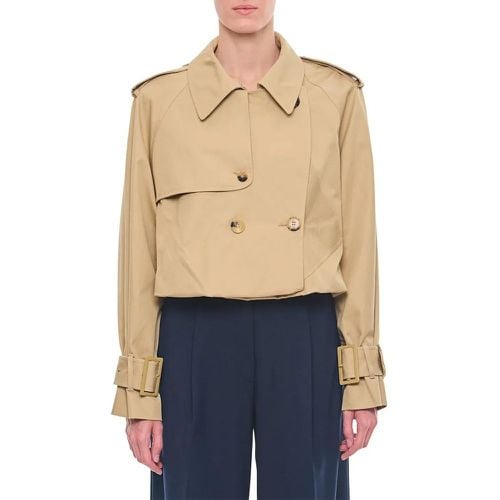 Cropped Trench Coat - Größe 10 - braun - J.W.Anderson - Modalova