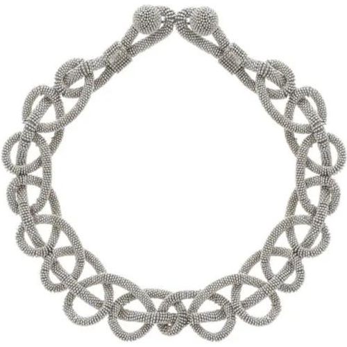 Halskette - Necklace - Gr. unisize - in Silber - für Damen - Fabiana Filippi - Modalova