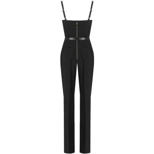Black Bustier Jumpsuit - Größe 40 - black - Elisabetta Franchi - Modalova