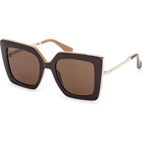 Sonnenbrille - Design4 - Gr. unisize - in Braun - für Damen - Max Mara - Modalova