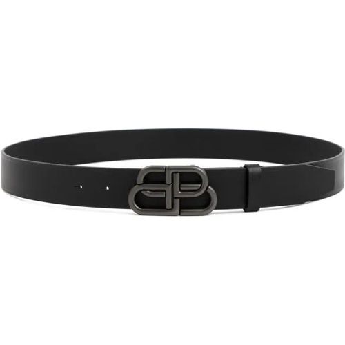 Gürtel - Black Bb Leather Belt - Gr. 85 - in - für Damen - Balenciaga - Modalova