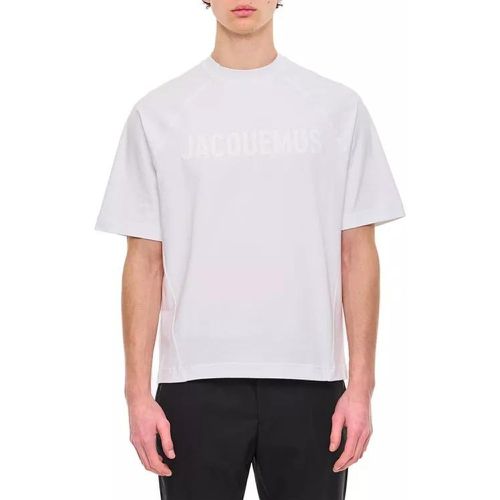 Typo T-Shirt - Größe S - white - Jacquemus - Modalova