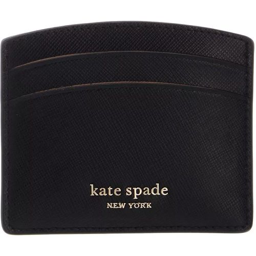 Portemonnaie - Spencer Leather Saffiano Card Holder Leather - Gr. unisize - in - für Damen - kate spade new york - Modalova