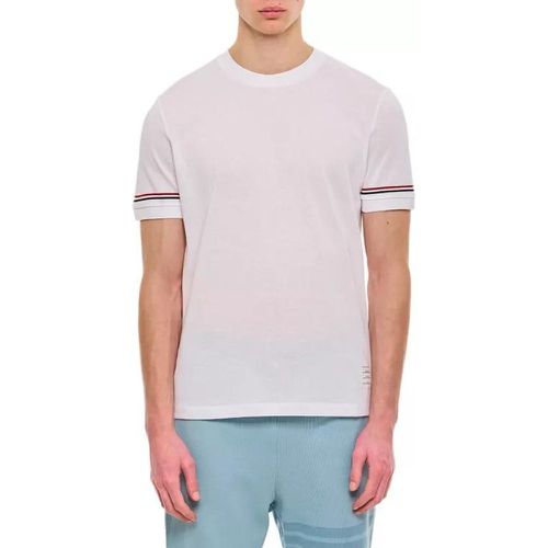 Ribbed Cuff T-Shirt - Größe 1 - Thom Browne - Modalova