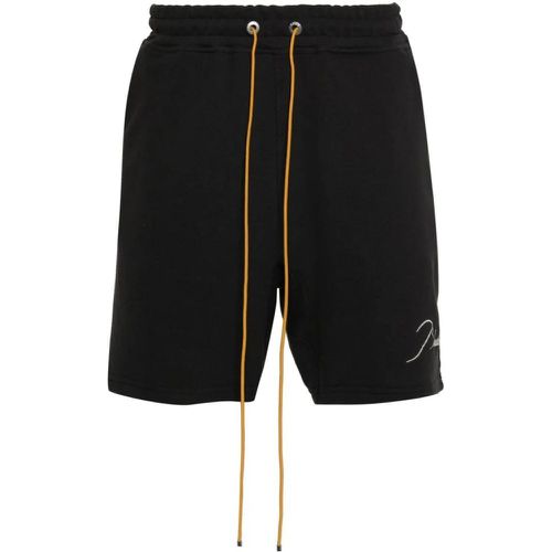 Logo-Embroidered Piqué Shorts - Größe M - Rhude - Modalova