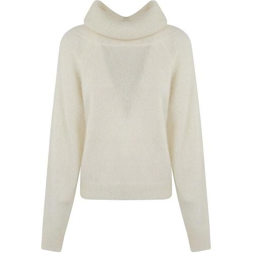 Cream Luxe Wool Blend Sweater - Größe M - P.A.R.O.S.H. - Modalova