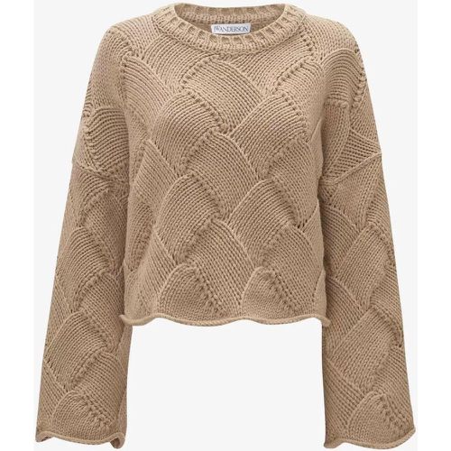 JW ANDERSON Verkürzter Grobstrickpullover - Größe S - J.W.Anderson - Modalova