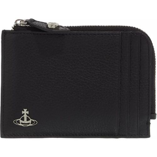 Portemonnaie - Grain Leather Card Holder With Zip - Gr. unisize - in - für Damen - Vivienne Westwood - Modalova