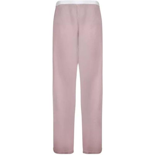 Wide Leg Semi-Sheer Trousers - Größe M - pink - Maison Margiela - Modalova