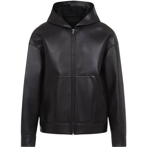 Leather Bomber Jacket - Größe M - Valentino - Modalova