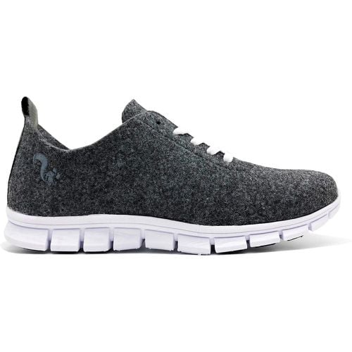 Low-Top Sneaker - ® PET Sneaker anthracite vegan aus recycel - Gr. 36 (EU) - in - für Damen - thies - Modalova