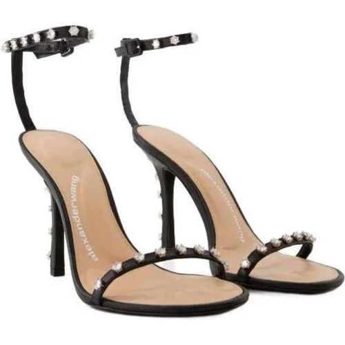 Sandalen - Nicki 105 Heeled Sandals - Leather - Black - Gr. 37 (EU) - in - für Damen - alexander wang - Modalova