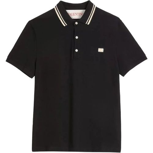 Polo Logo Cotton - Größe L - Valentino - Modalova