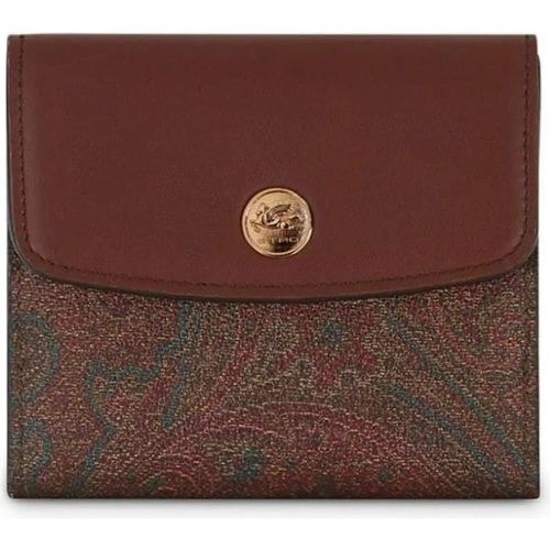 Portemonnaie - portafoglio 11,5x10,5 brown - Gr. unisize - in - für Damen - ETRO - Modalova